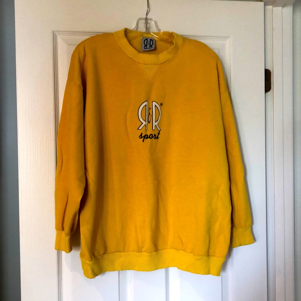 Vintage Yellow Crewneck